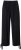Ulla Popken Quick Drying Split Leg Elastic Waist Joggers Black - Kavbojke & Hlače v Velikih Številkah – Plus Size - 