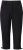 Ulla Popken Ultra Light Triple Function Cropped Softshell Pants Black - Kavbojke & Hlače v Velikih Številkah – Plus Size - 