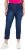 Ulla Popken Cropped Jeggings Blue Denim - Kavbojke & Hlače v Velikih Številkah – Plus Size - 