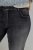 Ulla Popken Vintage Wash Jeggings Black - Pajkice - Pajkice v velikih velikostih