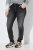 Ulla Popken Vintage Wash Jeggings Black - Pajkice - Pajkice v velikih velikostih