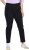 Ulla Popken Stretch Fit Mom Jeans Black - Kavbojke & Hlače v Velikih Številkah – Plus Size - 
