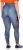 Ulla Popken Quick Drying Stitch Print Performance Leggings Grey - Kavbojke & Hlače v Velikih Številkah – Plus Size - 