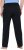 Ulla Popken Side Stripe Elastic Waist Joggers Black - Kavbojke & Hlače v Velikih Številkah – Plus Size - 