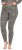Ulla Popken Leopard Print Ski Leggings Black - Kavbojke & Hlače v Velikih Številkah – Plus Size - 