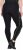 Ulla Popken Neon Seam Quick Drying Performance Leggings Black - Kavbojke & Hlače v Velikih Številkah – Plus Size - 