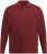JP1880 Polo Shirt Long Sleeve Piqué Red - Polo majice - Moške Polo Majice za Močnejše Postave