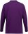 JP1880 Polo Shirt Long Sleeve Pique Purple - Polo majice - Moške Polo Majice za Močnejše Postave