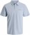 Jack & Jones Brandon Short Sleeve Polo Blue - Polo majice - Moške Polo Majice za Močnejše Postave