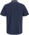 Jack & Jones Blaze Short Sleeve Polo Navy - Polo majice - Moške Polo Majice za Močnejše Postave