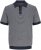 Jack & Jones Blukingsley Knitted Short Sleeve Polo Navy - Srajce - Moške srajce za Močnejše Postave