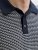 Jack & Jones Blukingsley Knitted Short Sleeve Polo Navy - Srajce - Moške srajce za Močnejše Postave