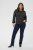 Kaffe Curve Lini Knit Pulover Črna Oyster - Puloverji & jopice - 