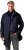 Boston Park Coat Two-Tone Wool Mix Navy - Jakne - Moške bunde za Močnejše Postave