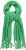 Ulla Popken Trendy Boucle Yarn Fringe Knit Scarf Green - Modni dodatki - 