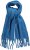 Ulla Popken Trendy Boucle Yarn Fringe Knit Scarf Teal Blue - Modni dodatki - 