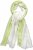 Ulla Popken Ombre Linen Blend Scarf Lime Green - Modni dodatki - 