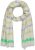 Ulla Popken Glitter Effect Scarf Lime - Modni dodatki - 