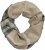 Ulla Popken Plaid Infinity Scarf Brown - Modni dodatki - 