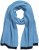 Ulla Popken Two Tone Knit Scarf Light Cornflower - Modni dodatki - 