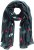 Ulla Popken Love Lightweight Scarf Navy - Modni dodatki - 