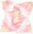Ulla Popken Square Tie Dye Scarf Light Pink - Modni dodatki - 