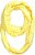 Ulla Popken Striped Infinity Scarf Lemon Yellow - Modni dodatki - 