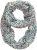 Ulla Popken Ditsy Floral Infinity Scarf Off-White - Modni dodatki - 