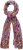 Ulla Popken Pepper Print Scarf Coral - Modni dodatki - 