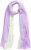 Ulla Popken Fringed Ombre Scarf Pistachio - Modni dodatki - 