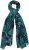 Ulla Popken Leaf Dot Scarf Navy - Modni dodatki - 