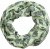 Ulla Popken Leaf Print Infinity Scarf Pistachio - Modni dodatki - 