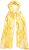Ulla Popken Circle Print Scarf Yellow - Modni dodatki - 