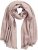 Ulla Popken Fringed Hem Knit Scarf Mocha Brown - Modni dodatki - 