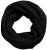 Ulla Popken Knit Infinity Scarf Black - Modni dodatki - 