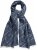 Ulla Popken Smyle Reversible Scarf Navy - Modni dodatki - 