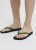 Jack & Jones Logo Palm Print Flip Flop Slippers Navy Blazer/Verdant Green - Moški čevlji 40-52 - 