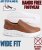 D555 Carlisle 1 D555 Kingsize Hands Free Shoes Dark Tan - Moški čevlji 40-52 - 