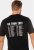 JP1880 Guns N’ Roses Skull Comfort Fit Band T-Shirt Black - Kratke Majice - Moške kratke majice za močnejše postave