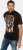 JP1880 KISS Retro Graphic Comfort Fit Band T-Shirt Black - Kratke Majice - Moške kratke majice za močnejše postave