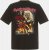 JP1880 Iron Maiden - Number of the Beast Graphic Comfort Fit Band T-Shirt Black - Kratke Majice - Moške kratke majice za močnejše postave
