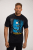 JP1880 Iron Maiden Graphic Comfort Fit Band T-Shirt Black - Kratke Majice - Moške kratke majice za močnejše postave