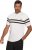  JP1880 Henley Tennis T-Shirt Snow White - Športna & zunanja oblačila - Moška Športna Oblačila za Močnejše postave