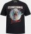 JP1880 Scorpions Blackout Graphic Comfort Fit Band T-Shirt Black - Kratke Majice - Moške kratke majice za močnejše postave