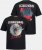 JP1880 Scorpions Blackout Graphic Comfort Fit Band T-Shirt Black - Kratke Majice - Moške kratke majice za močnejše postave