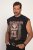 JP1880 Iron Maiden Graphic Comfort Fit Band Tank Top Black - Kratke Majice - Moške kratke majice za močnejše postave