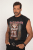 JP1880 Iron Maiden Graphic Comfort Fit Band Tank Top Black - Kratke Majice - Moške kratke majice za močnejše postave