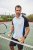 JP1880 FLEXNAMIC® QuickDry Tennis Polo Black-White-Blue - Športna & zunanja oblačila - Moška Športna Oblačila za Močnejše postave