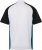 JP1880 FLEXNAMIC® QuickDry Tennis Polo Black-White-Blue - Športna & zunanja oblačila - Moška Športna Oblačila za Močnejše postave