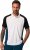JP1880 FLEXNAMIC® QuickDry Tennis Polo Black-White-Blue - Športna & zunanja oblačila - Moška Športna Oblačila za Močnejše postave